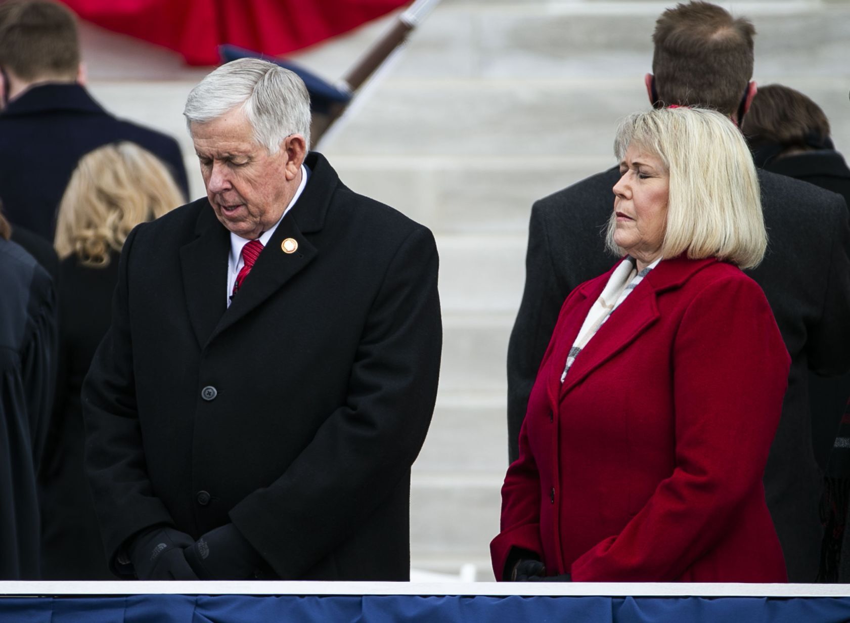Governor Parson sworn in at Bicentennial Inauguration